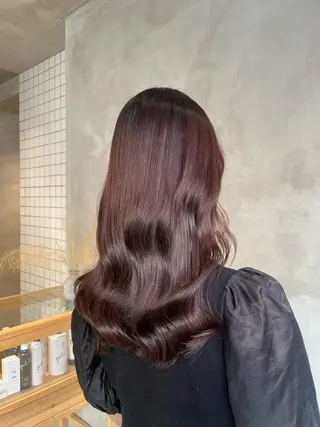 ロング カラー 頼金 愛海のヘアスタイル
