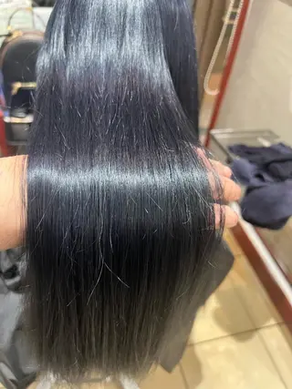 ロング 坂本 優輝のヘアスタイル