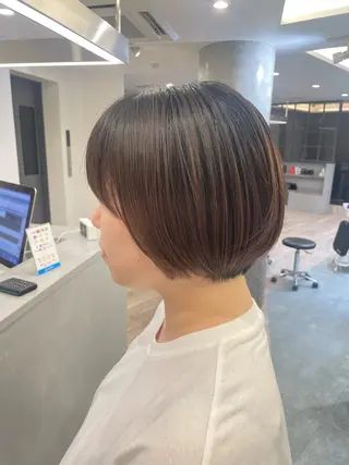 ショート ♡似合わせハイトーン ♡maiのヘアスタイル