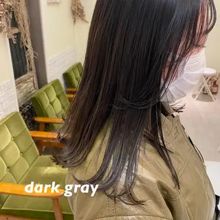 ミディアム 大久保 愛のヘアスタイル