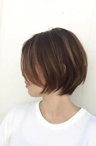 ショート 福地 礼奈のヘアスタイル