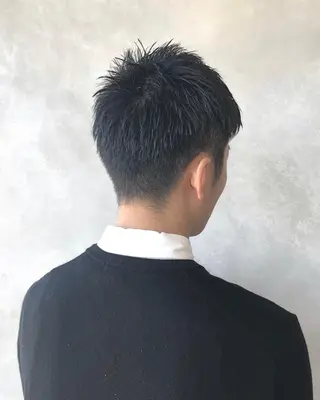 メンズ 艶カラー×似合わせ カットshihomiのヘアスタイル