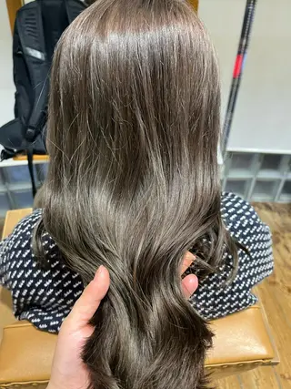 ロング カラー カット/パーマモデル 募集🩵　yukaのヘアスタイル