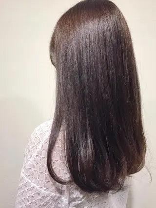 ロング カラー 高浜 夕海のヘアスタイル