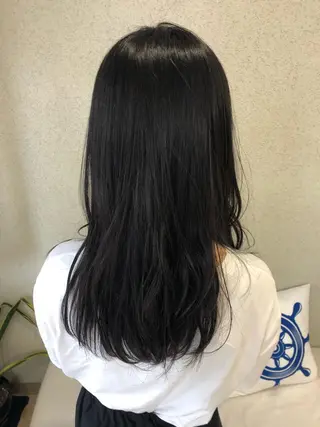 ロング 阿部 美咲のヘアスタイル