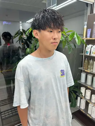 ショート パーマ メンズ メンズパーマの達人 /タカシマ　ダイスケのヘアスタイル