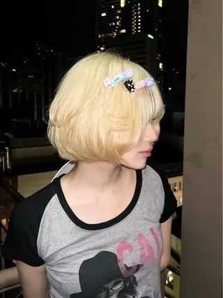 カラー 鹿島 千聖のヘアスタイル