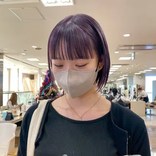 ショート カラー 透明感カラー🫧 ✴︎meiのヘアスタイル