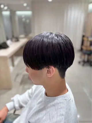 メンズ メンズカットモデル 募集中 古内嵐史のヘアスタイル