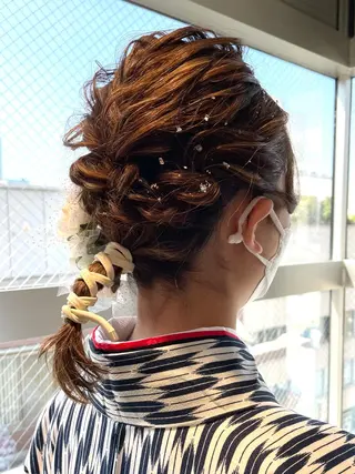 ヘアアレンジ 卒業式受付中🌻 肥田亜沙美のその他イメージ