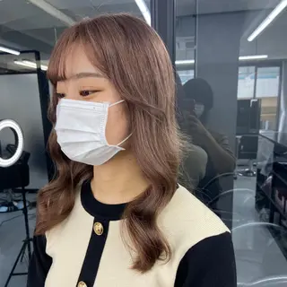 ミディアム カラー ミルボンAujua認定サロン Ria OSAKA 梅田所属・メンズ、エクステ特化 Ryuのヘアスタイル