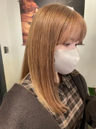 ロング 🤍韓国ヘア🇰🇷 タバタサオリ🤍のヘアスタイル