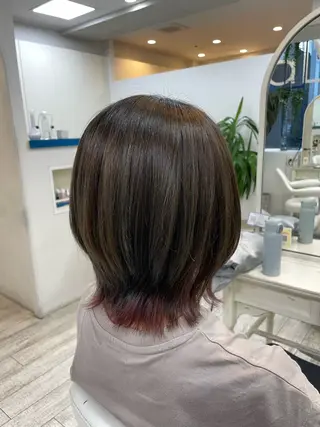 ミディアム 新籾 尚哉のヘアスタイル