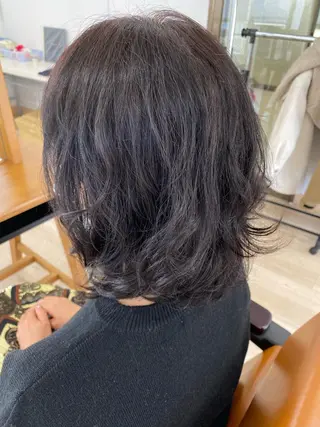 ミディアム 佐藤 貴太のヘアスタイル