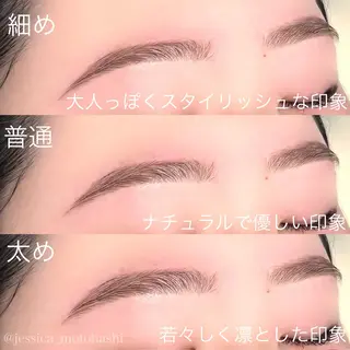 アイブロウ Jessica🦖 Motohashiのマツエク・マツパデザイン
