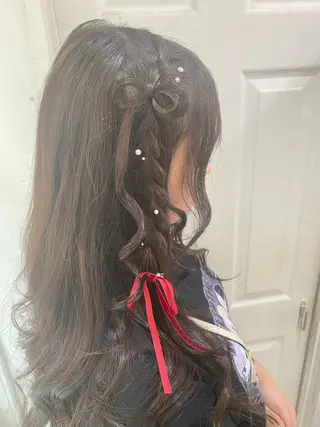 ヘアアレンジ uros.中目黒 moekaのヘアスタイル