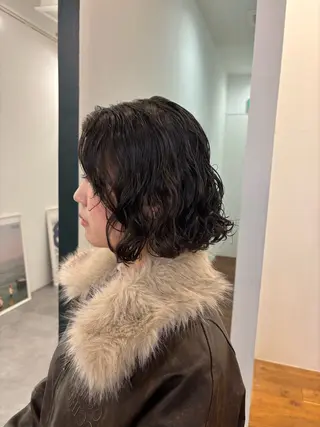 ショート MEY HAIR CURLYS所属・パーマ /ボブパーマ Rico💜のヘアスタイル