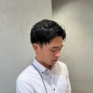 ショート メンズ CANAAN hair salon 表参道店所属・🌿‬ナチュラルヘア /パーマ/蒼真🍃のヘアスタイル
