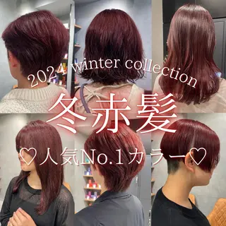 カラー 暖色レイヤー 🥀REIRIのヘアスタイル