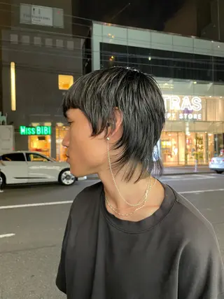 ショート メンズ 吉田一輝 外国人パーマのヘアスタイル