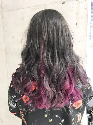 ロング カラー ヘアアレンジ 今井 由佳のヘアスタイル