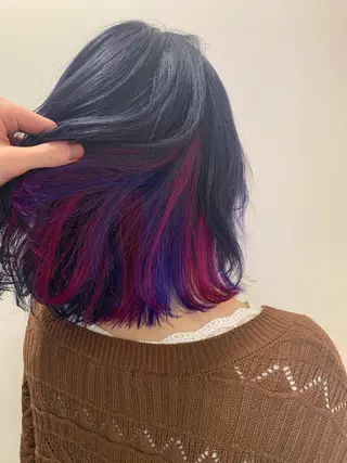 ショート カラー ハイトーン/ウルフ /小澤凌祐🦕のヘアスタイル