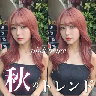 セミロング カラー ヘアアレンジ 🫧新宿 髪質改善 /サスケ🫧のヘアスタイル