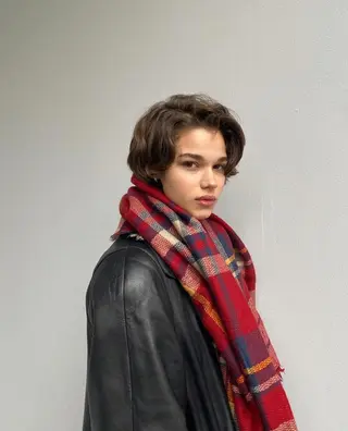 ショート パーマ Genta @gegege75のヘアスタイル