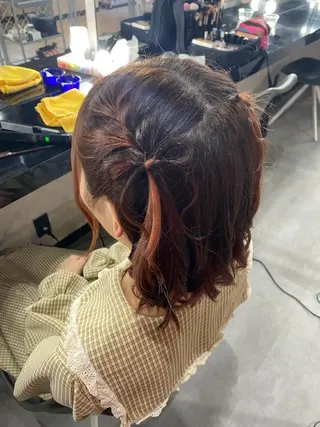 ヘアアレンジ 大天使 まいめろのヘアスタイル