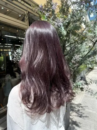 ロング カラー 木村 朱壱のヘアスタイル