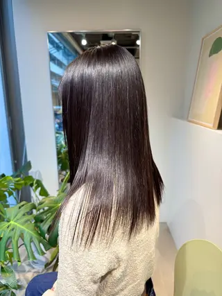 セミロング eto所属・髪質改善スペシャリス ト長尾勇弥/梅田中津のヘアスタイル