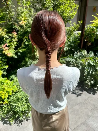 セミロング ヘアアレンジ メンズ特化/ パーマChihoのヘアスタイル