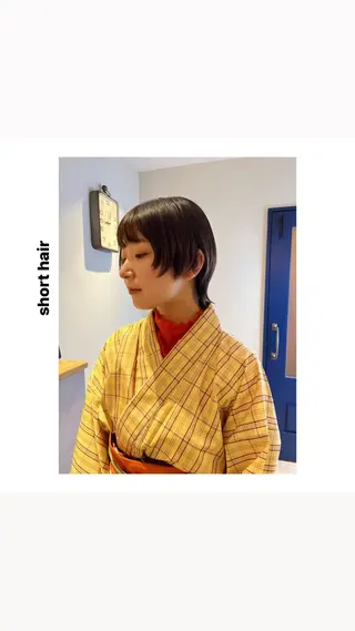 ショート カラー rewards成城学園前店所属・hiroki【雰囲気 &style】のヘアスタイル