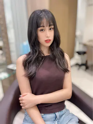 ロング ally新百合ヶ丘 フジムラユウスケのヘアスタイル
