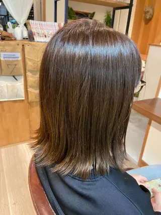 ミディアム カラー chill out 南塚口本店のヘアスタイル