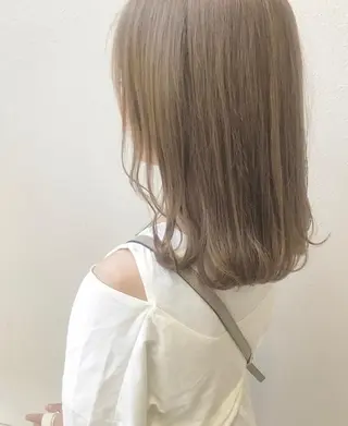 ミディアム カラー 店長 ✂️ムラカミ キラリのヘアスタイル