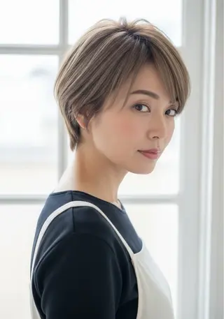 ショート Rubik's 和歌山 2nd所属・小澤正弥/ 縮毛矯正/ショートのヘアスタイル