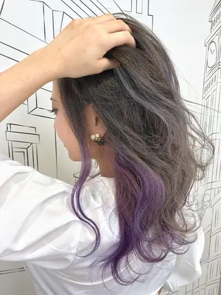 ミディアム カラー レイヤー⭐️カラー ⭐️平川雅史のヘアスタイル