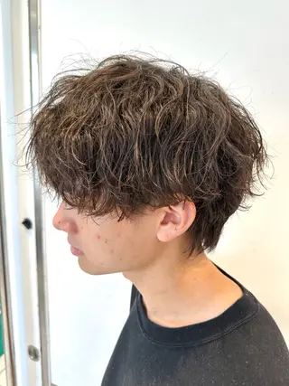 パーマ メンズ 関口 舜大のヘアスタイル
