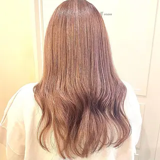 ロング カラー 小野 茉奈美のヘアスタイル
