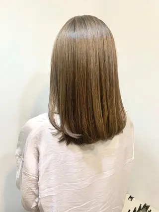 ミディアム natsu ナチュラルのヘアスタイル
