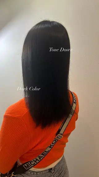 セミロング カラー 🪞鷹野 優芽/カラ ーモデル募集中🪞のヘアスタイル