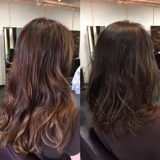 ミディアム reFREO所属・ダメージレスカラー 髪質改善reFREOのヘアスタイル