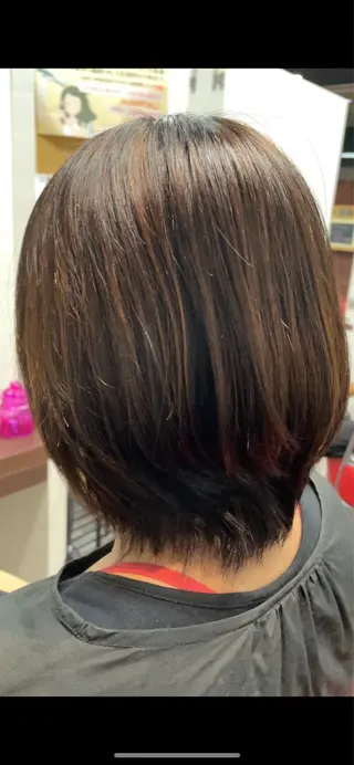 ミディアム ヘアワークフラックス所属・阿久津 優希のヘアスタイル