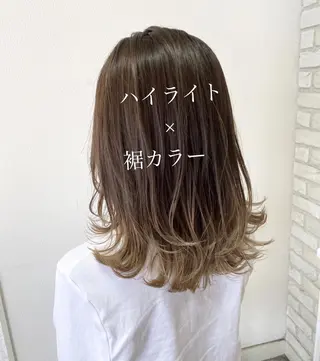 セミロング 山本 茉希のヘアスタイル