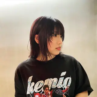 ミディアム カラー Agu  hair rupia 金沢店所属・金沢美容室/ 艶髪/夜営業/JINのヘアスタイル