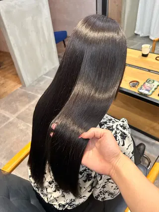 ロング カラー 韓国×髪質改善カラー 💎hinaのヘアスタイル