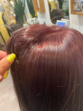 セミロング カラー 🍓 JURiA 🍓のヘアスタイル