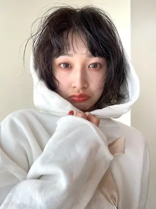 カラー MION✂️ 似合わせカットのヘアスタイル