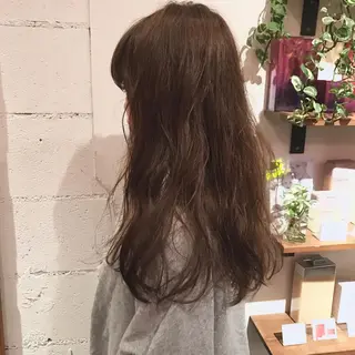 ロング カラー パーマ emme エミィ/立川のヘアスタイル